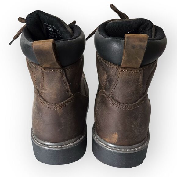 Wolverine MEN'S FLOORHAND WATERPROOF 6" WORK BOOT Brown 12 - Picture 4 of 10